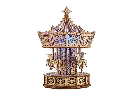 [90337163 1689817] WoodTrick Bausatz Pariser Karussell