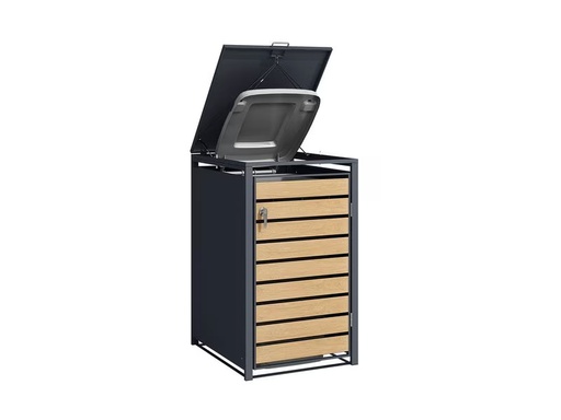 [90337179 1686006] Contini Mülltonnenbox 1-Türig Anthrazit
