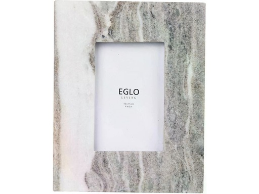 [90337226 1675310] EGLO Leuchten Bilderrahmen Siayan Grau/Weiss, 4 x 6 cm