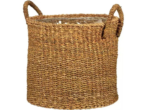 [90337305 1648736] scheurich Pflanzengefäss mit Griffen 28 x 24 cm,  Nature