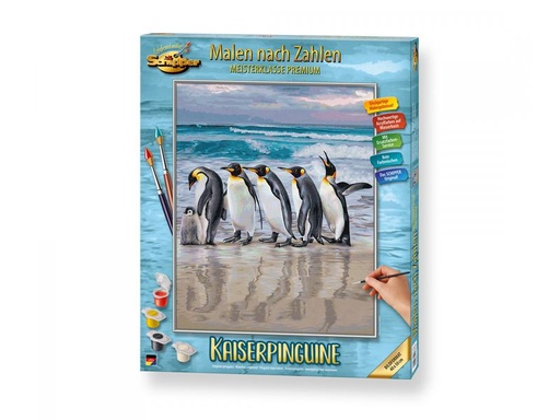 [90337360 1676355] Schipper Malen nach Zahlen Kaiserpinguine