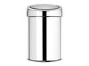 Brabantia Toucheimer Touch Bin 3 l, Brilliant Steel