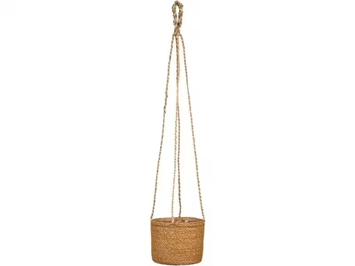 [90337390 1648720] scheurich Blumenampel mit Folie 17 x 15 cm,  Walnuss