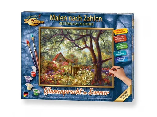 [90337504 1676350] Schipper Malen nach Zahlen Blumenpracht im Sommer