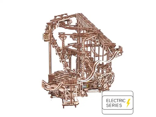 [90337505 1689802] WoodTrick Bausatz Spiral Kugelbahn