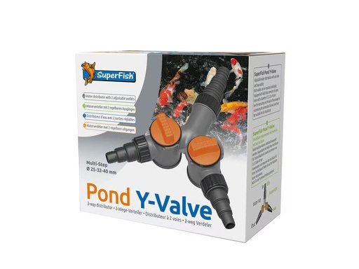 [90337608 1674998] SuperFish Pond Y Valve, 25 / 32 / 40 mm