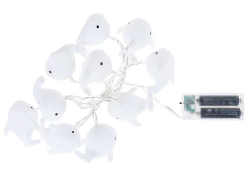 [90337611 1625163] COCON Lichterkette Wal, 165 cm