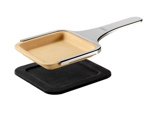 [90053902 219084] Stöckli Ton-Pfännchen mit Halter, 4 Stück
