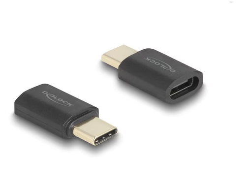 [90337940 1680603] Delock USB-Adapter 8K 60 Hz, PD3.1, USB-C Buchse - USB-C Stecker