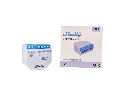 [90338014 1681137] Shelly WLAN-Dimmaktor Dimmer 0-10 V
