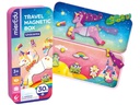 mierEdu Kinderspiel Reise-Magnetspielbox – Einhorn