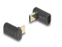 Delock USB-Adapter 8K 60 Hz, PD3.1, USB-C Buchse - USB-C Stecker