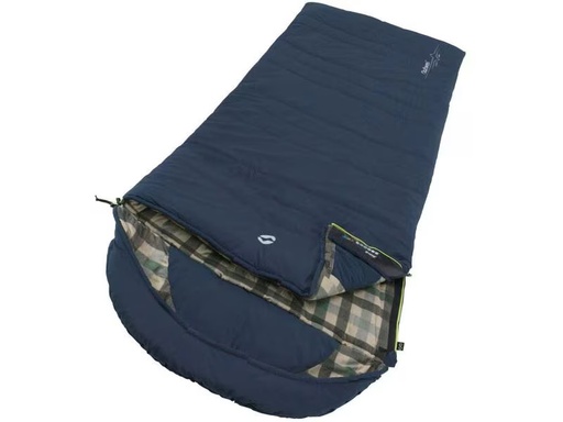 [90338044 1676806] Outwell Schlafsack Camper Lux Polyester, Dunkelblau