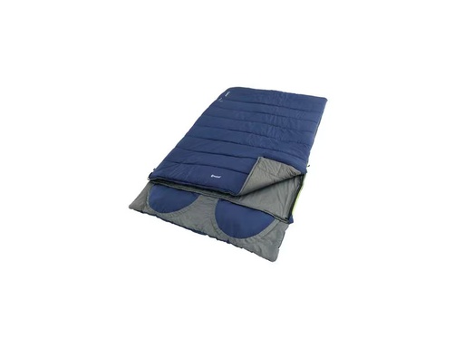 [90338078 1676814] Outwell Schlafsack Contour Lux Double Polyester, Blau