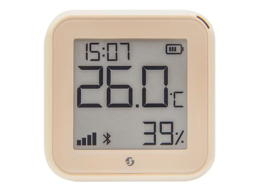 [90338143 1682106] Shelly WLAN-Luftfeuchte- und Temperatursensor H&amp;T Gen3, Mocha
