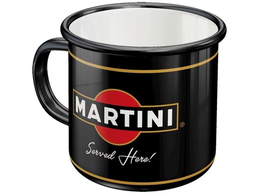 [90338167 1685867] Nostalgic Art Universaltasse Martini Served 360 ml, 1 Stück, Schwarz