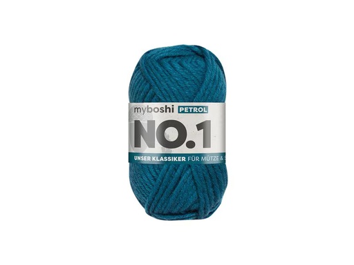 [90338190 1688535] myBoshi Wolle Nr.1 Petrol 50 g, 55 m