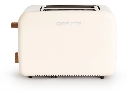 [90338203 1674773] Create Toaster Retro Vanille