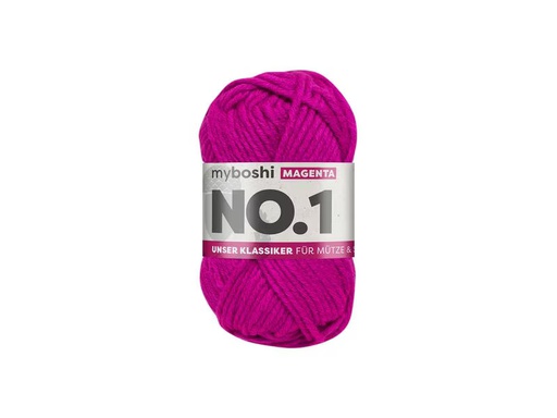 [90338223 1688541] myBoshi Wolle Nr.1 Magenta 50 g, 55 m