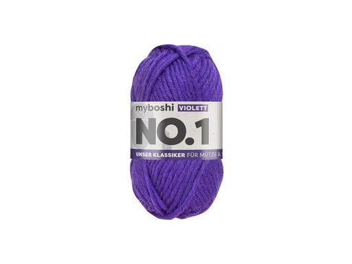 [90338239 1688542] myBoshi Wolle Nr.1 Violett 50 g, 55 m
