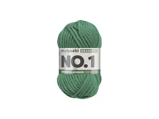 [90338242 1688521] myBoshi Wolle Nr.1 Grasgrün 50 g, 55 m