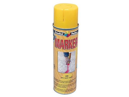 [90338249 1674414] Knuchel Markierspray Marker 500 ml Gelb fluoreszent