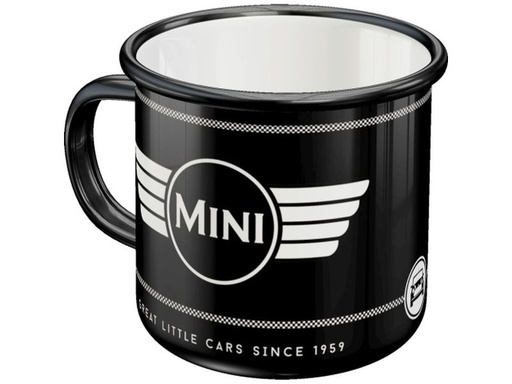 [90338285 1685863] Nostalgic Art Universaltasse Mini 360 ml, 1 Stück, Schwarz/Weiss