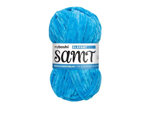[90338295 1688569] myBoshi Wolle Chenille Samt Elefant 100 g, 100 m