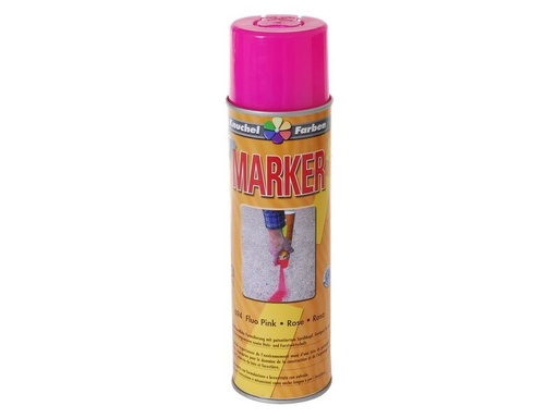 [90338332 1674416] Knuchel Markierspray Marker 500 ml Pink fluoreszent