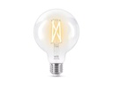 WiZ 7W (60W) E27 Tunable White Globe Filament Clear