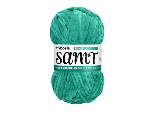 [90338357 1688570] myBoshi Wolle Chenille Samt Dino 100 g, 100 m