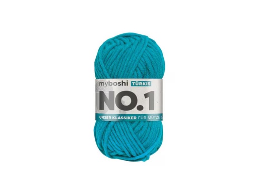 [90338364 1688534] myBoshi Wolle Nr.1 Türkis 50 g, 55 m