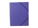 Office Focus Gummibandmappe A4 ohne Etikette Violett