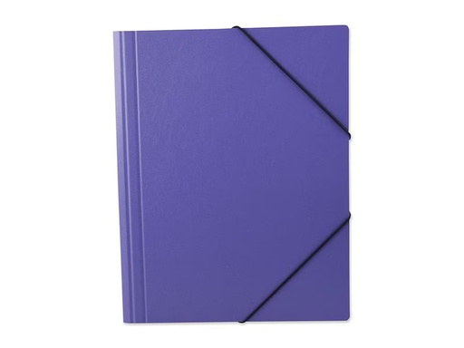 [90338406 1404942] Office Focus Gummibandmappe A4 ohne Etikette Violett
