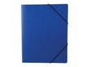 Office Focus Gummibandmappe A4 ohne Etikette Blau