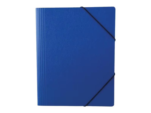 [90338415 1404939] Office Focus Gummibandmappe A4 ohne Etikette Blau