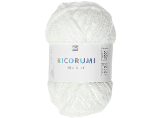 [90338472 1687313] Rico Design Wolle Ricorumi Nilli Nilli Weiss