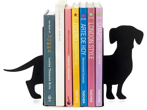 [90338518 1680443] Trendform Buchstütze Hund Schwarz