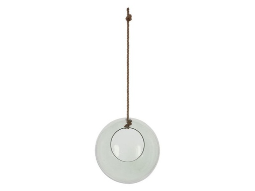 [90338636 1660181] Esschert Design Pflanzenhänger Glaskugel L 24.5 cm, Transparent