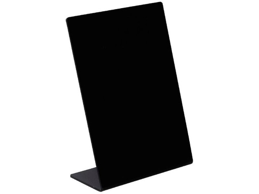 [90338684 1688267] Exacompta Tischaufsteller A6-Hochformat, Schwarz