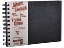 Clairefontaine Fotoalbum AgeBag A5 quer, 40 Blatt, Schwarz