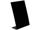 Exacompta Tischaufsteller A5-Hochformat, Schwarz