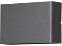 Konstsmide Wandleuchte Chieri, 3000K, 10W, Anthrazit