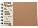 Clairefontaine Fotoalbum AgeBag A4 quer, 40 Blatt, Tabak