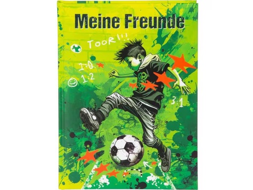 [90338954 1688115] Goldbuch Freundebuch Stürmer A5, 88 Seiten