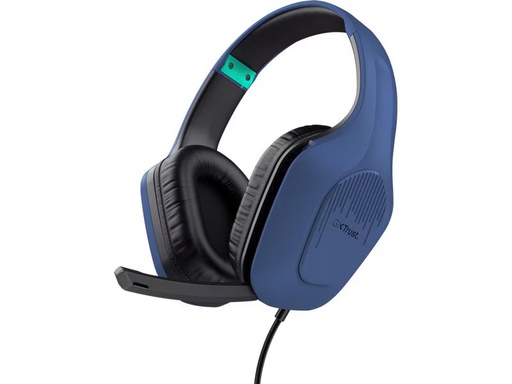 [90339034 1682753] Trust Headset GXT 415B Zirox Blau/Schwarz
