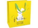 Braun + Company Geschenktasche Weisser Hase 18 x 21 x 8 cm