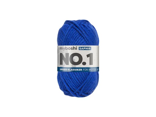 [90339078 1688539] myBoshi Wolle Nr.1 Saphir 50 g, 55 m