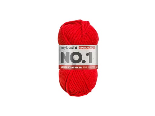 [90339109 1688526] myBoshi Wolle Nr.1 Signalrot 50 g, 55 m