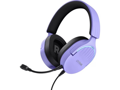 [90339132 1681535] Trust Headset GXT 490 FAYZO Schwarz/Violett